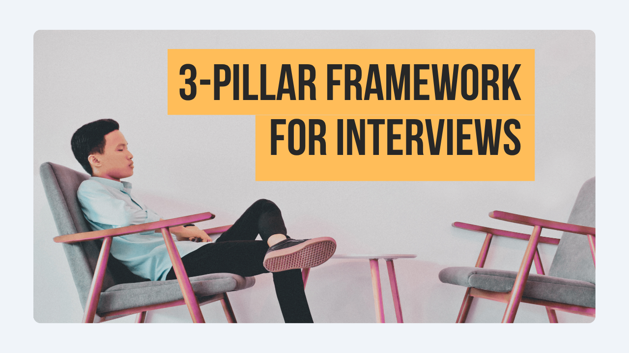 A 3-Pillar Framework for Nailing the Internal Interview